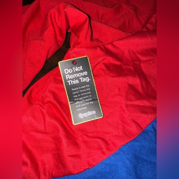 🔧 NWT! Tipsy Elves Unisex Super Plumber Costume - Picture 8 of 14